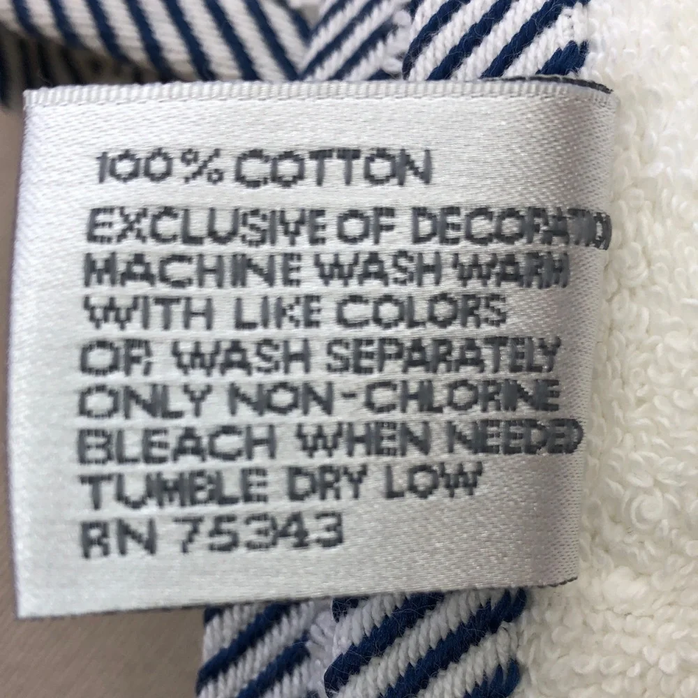 Airplane Embroidered Towel Set - White, NWT